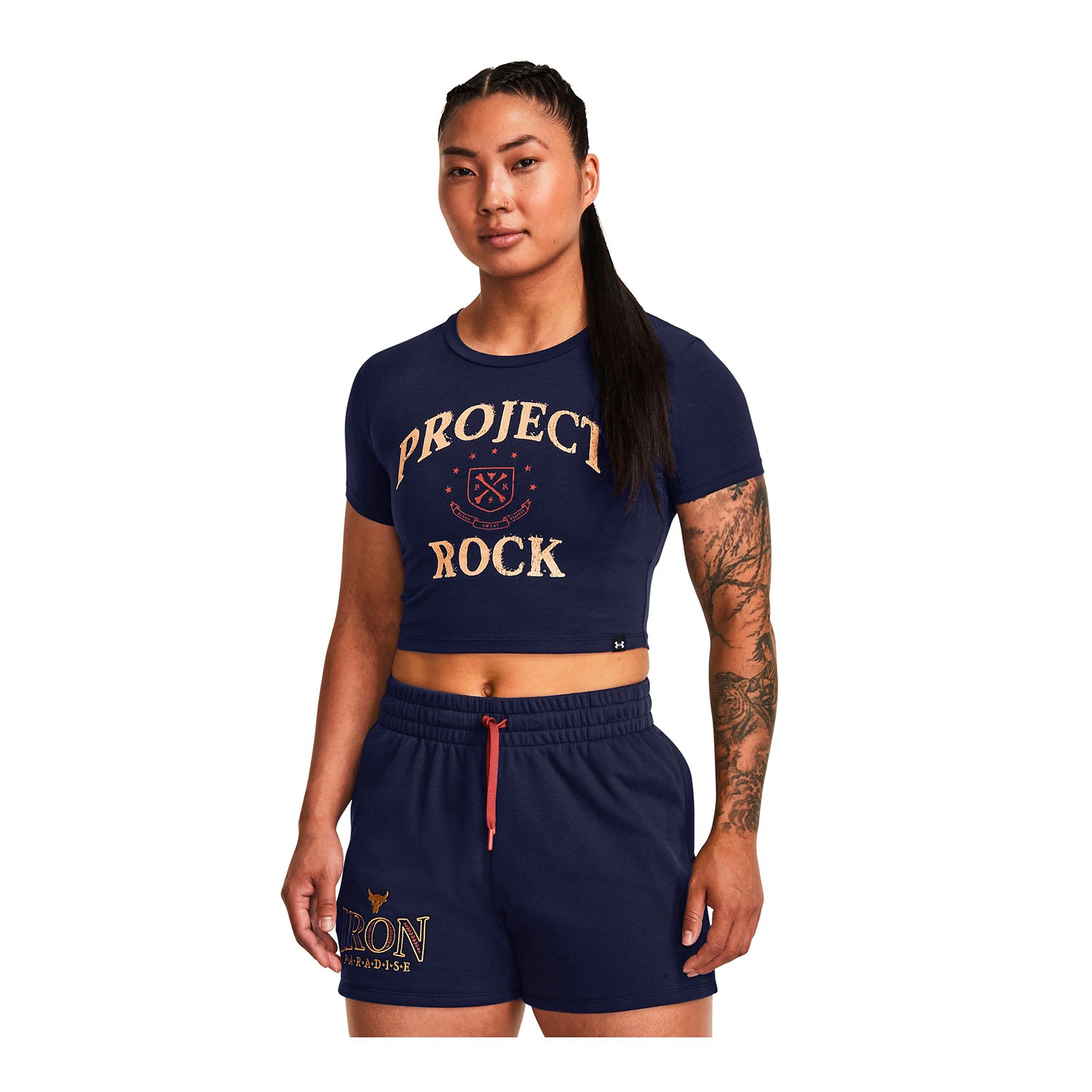 Polera Arena Baby Project Rock para mujer Under Armour