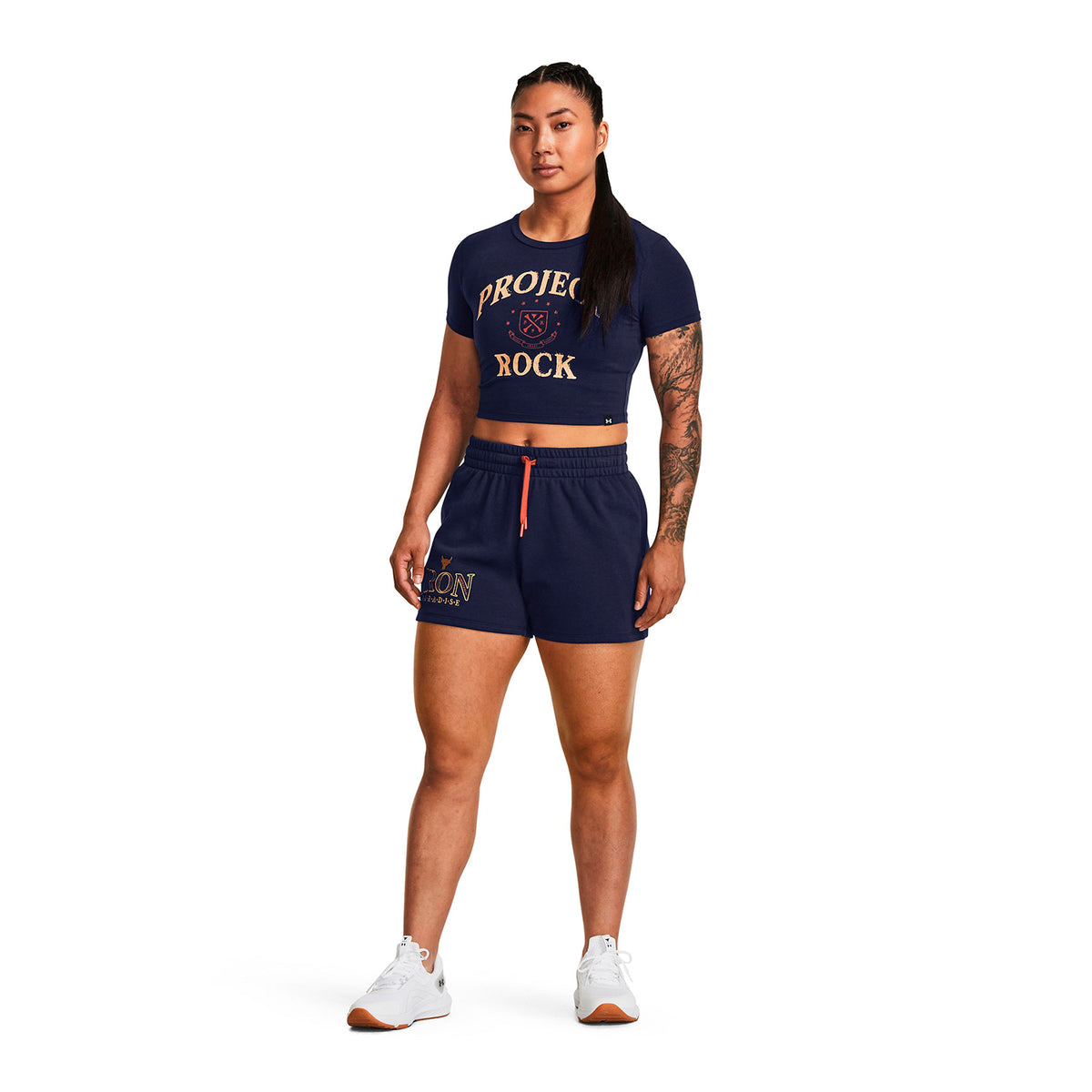 Polera Arena Baby Project Rock para mujer Under Armour