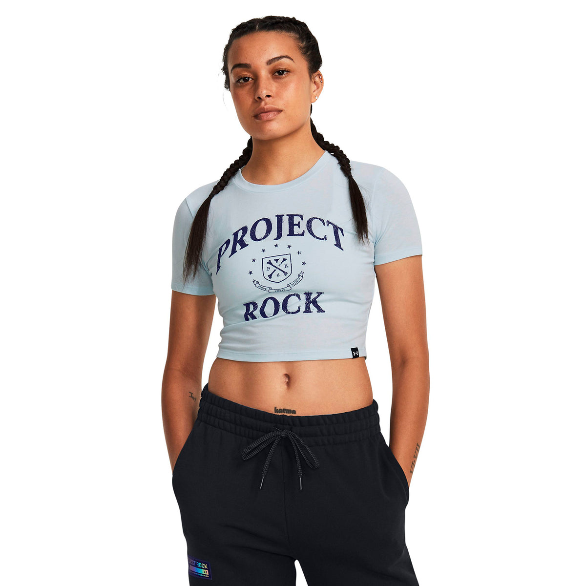 Polera Arena Baby Project Rock para mujer Under Armour