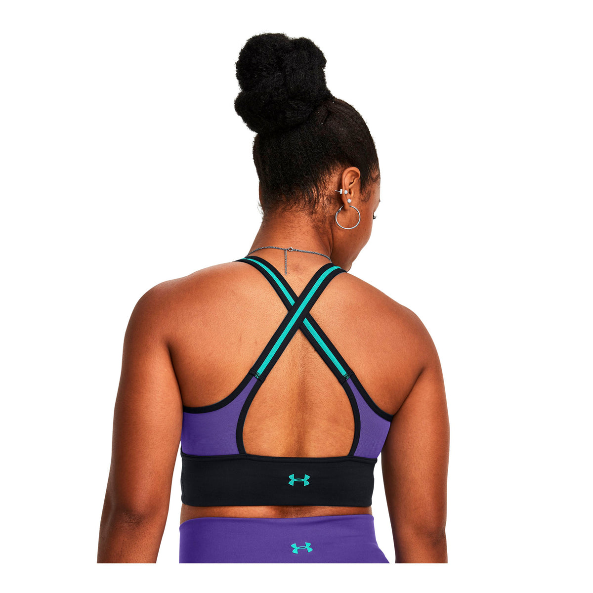 Sostén Deportivo Lets Go de Project Rock Infinity para mujer Under Armour