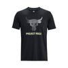 Polera manga corta Project Rock Brahma Bull para hombre Under Armour