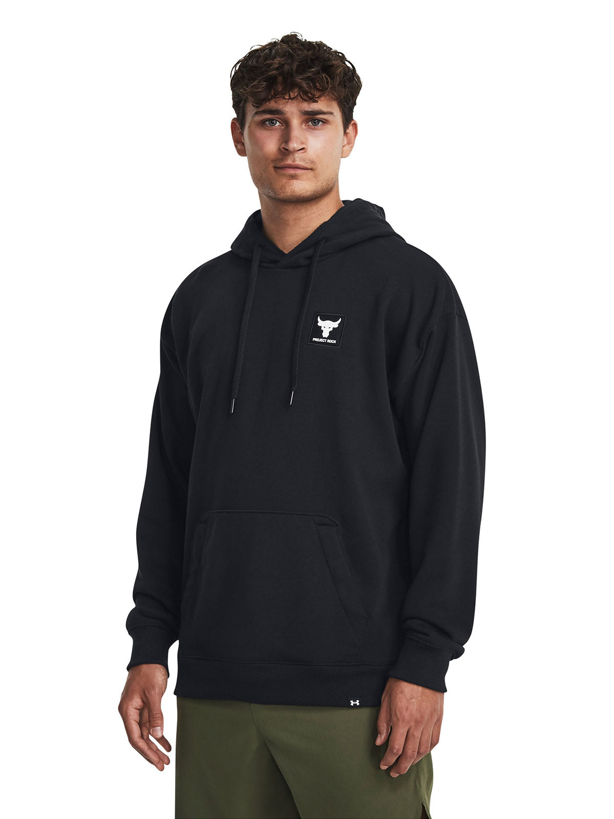 Polerón UA Project Rock Terry negro para hombre