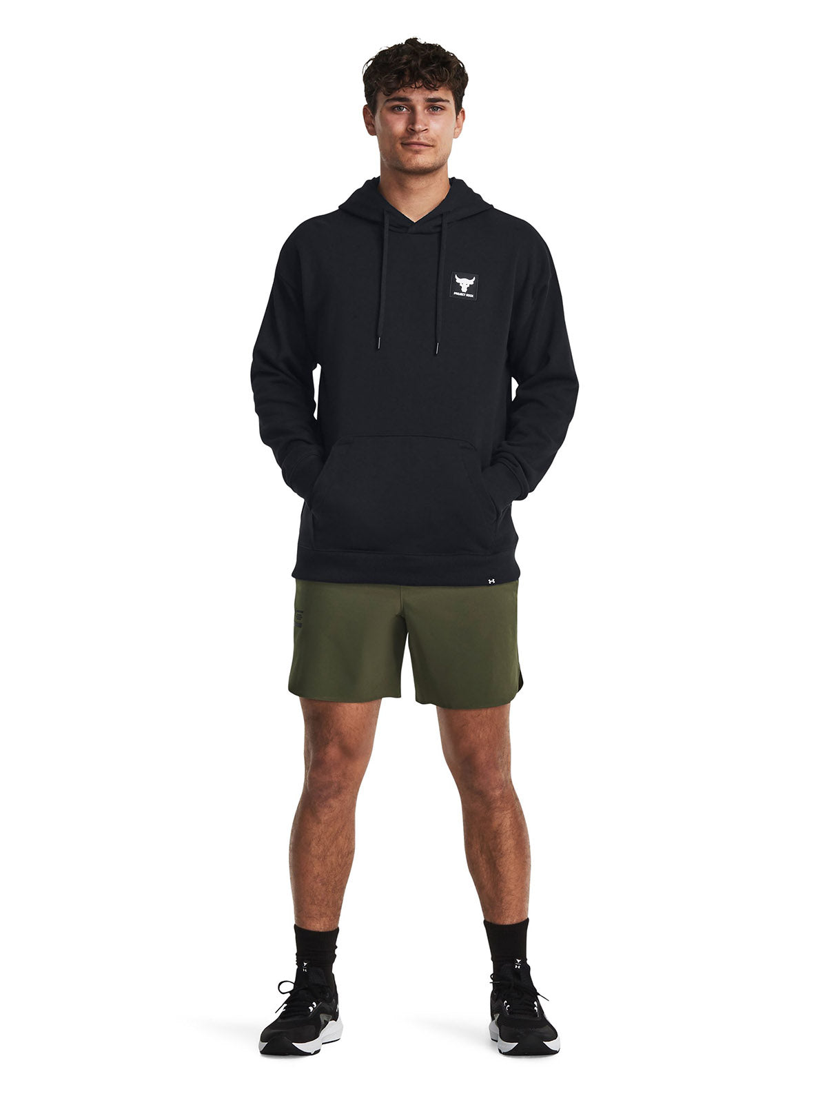 Polerón UA Project Rock Terry negro para hombre