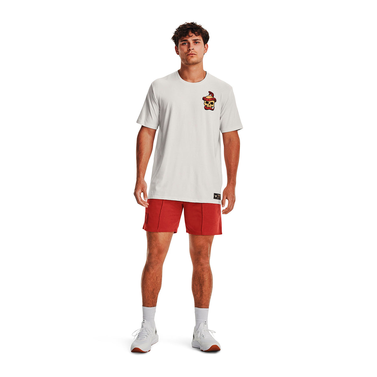 Polera manga corta Project Rock Cobra para hombre Under Armour