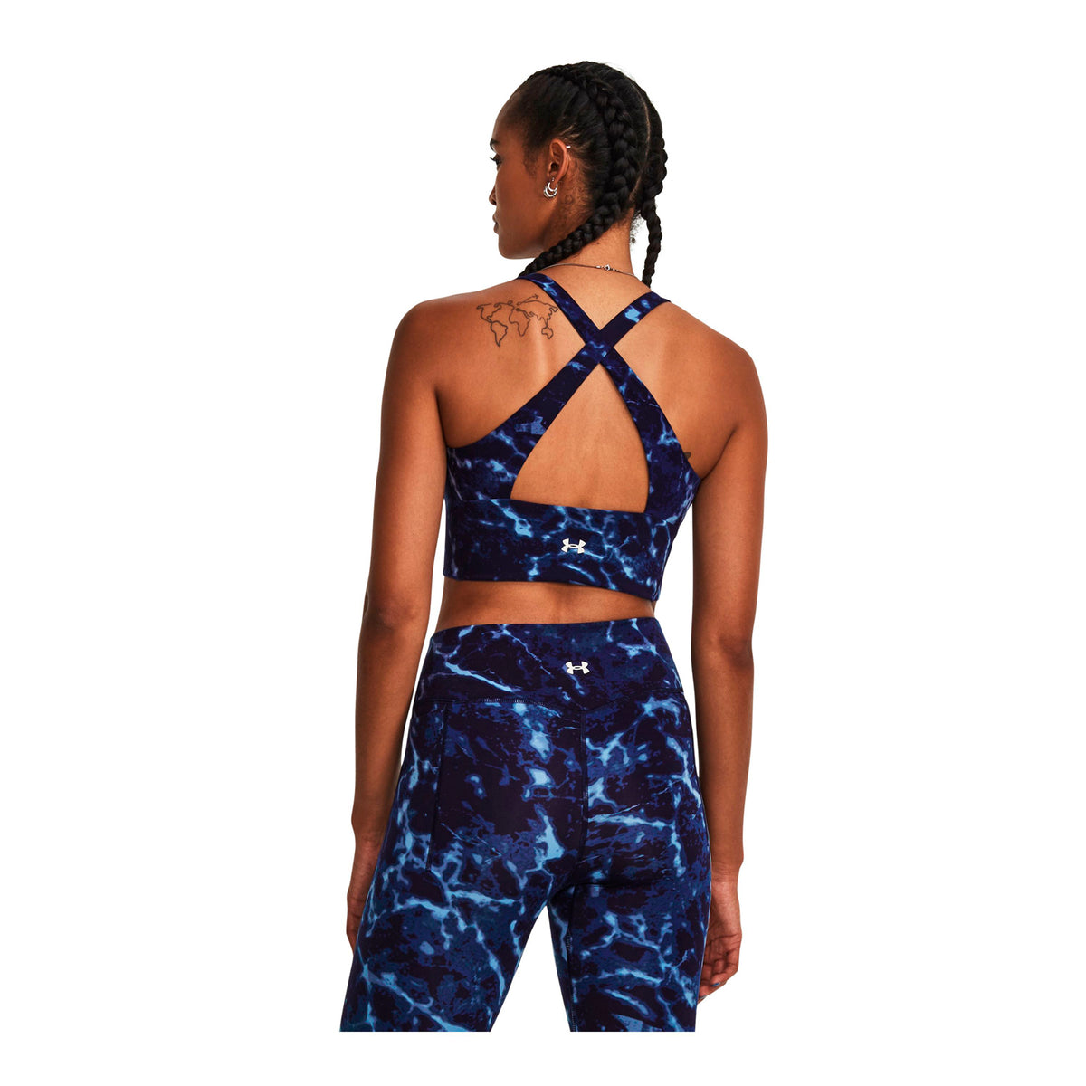 Sostén Crossed Lets Go de Project Rock para mujer Under Armour