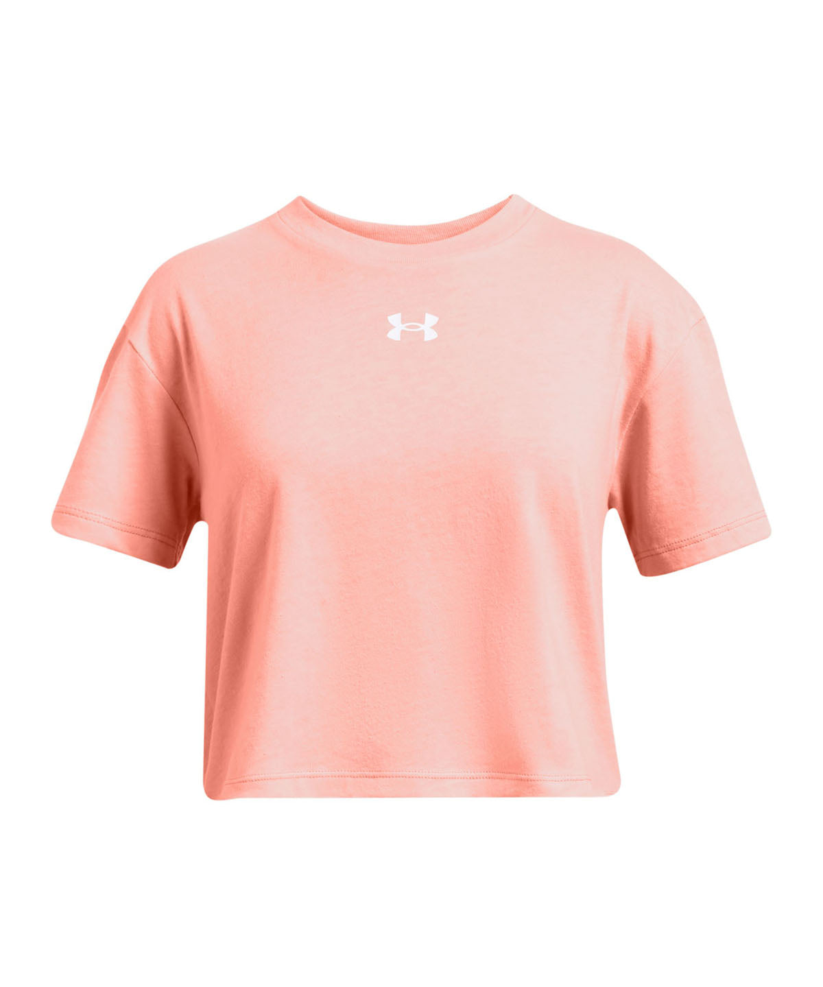 Polera manga corta UA Crop para niña