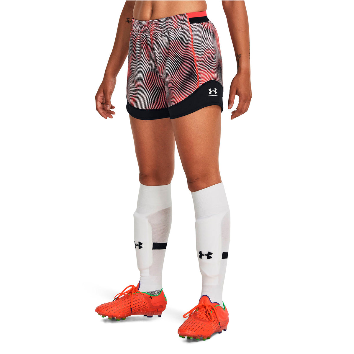 Shorts estampados Challenger Pro para mujer Under Armour