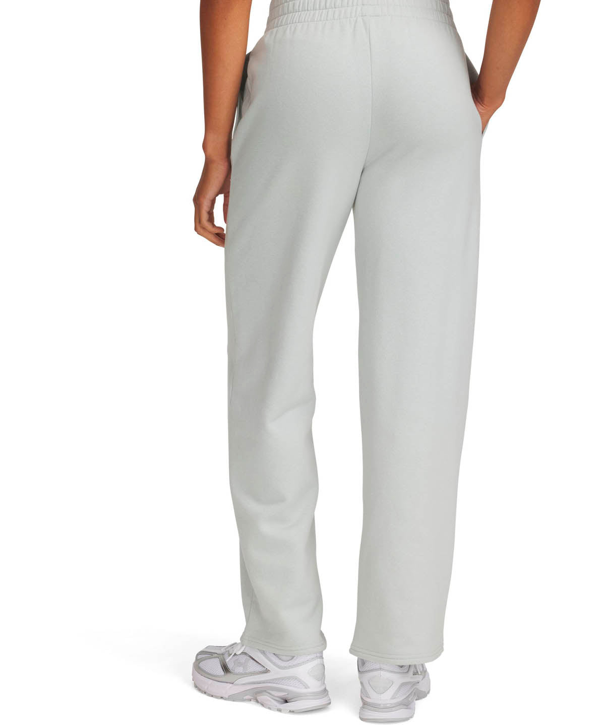 Pantalón Under Armour Rival fleece verde para mujer