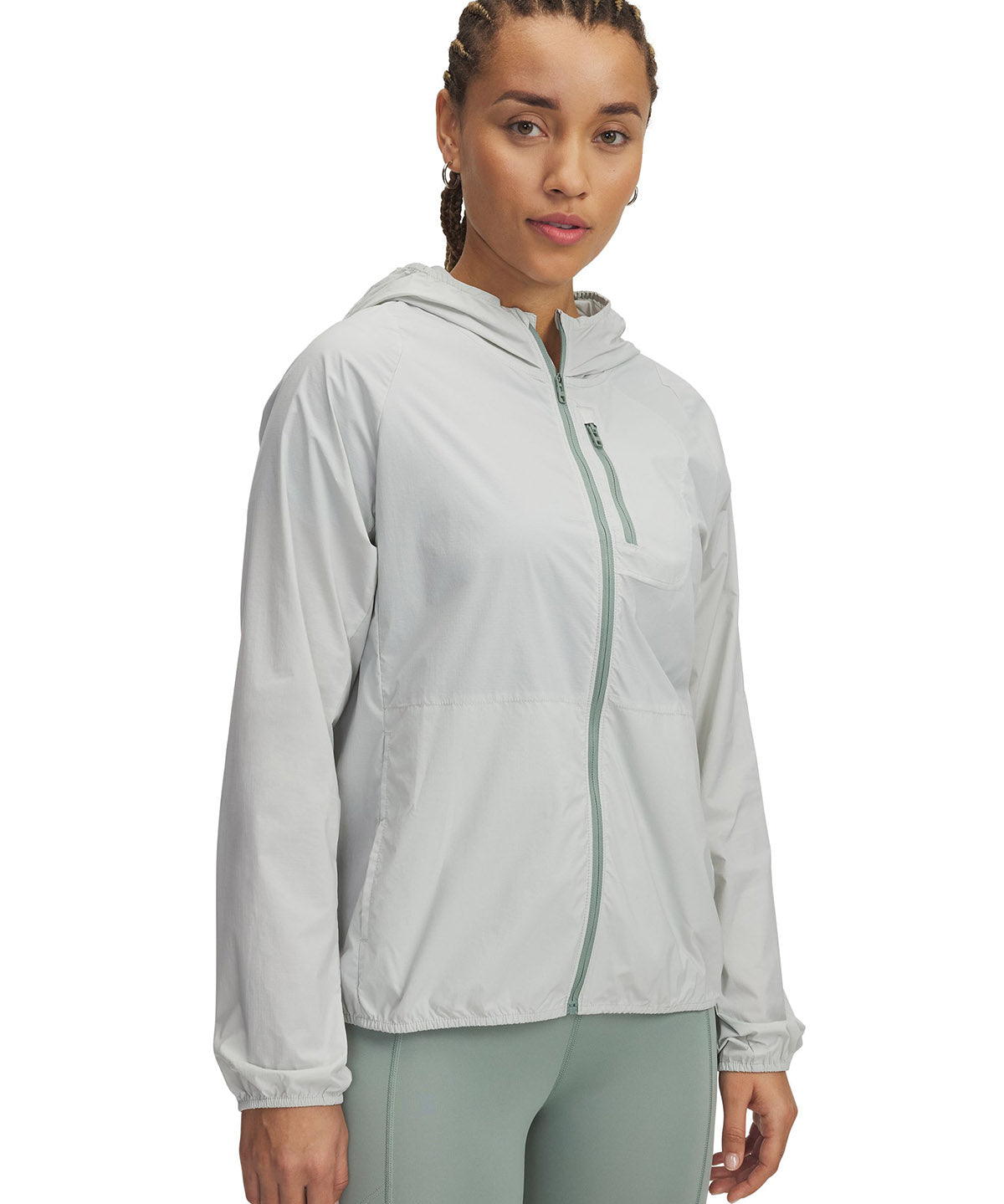 Chaqueta Under Armour launch verde para mujer