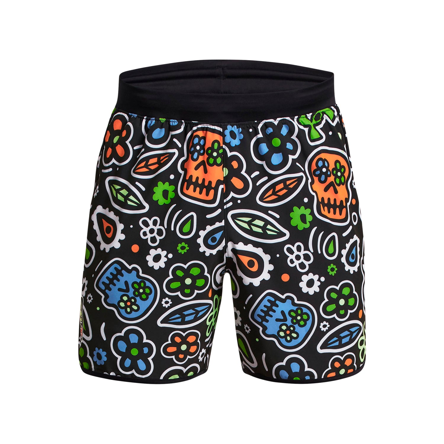 Shorts HIIT Woven Day Of The Dead de 6" para hombre Under Armour