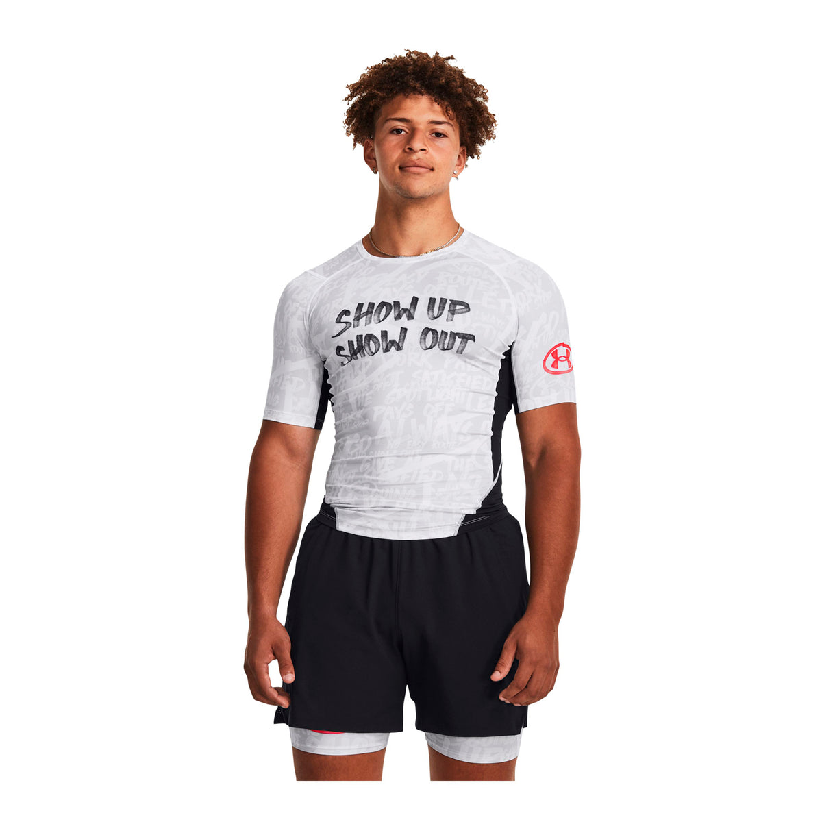 Primera Capa HeatGear Message para hombre Under Armour