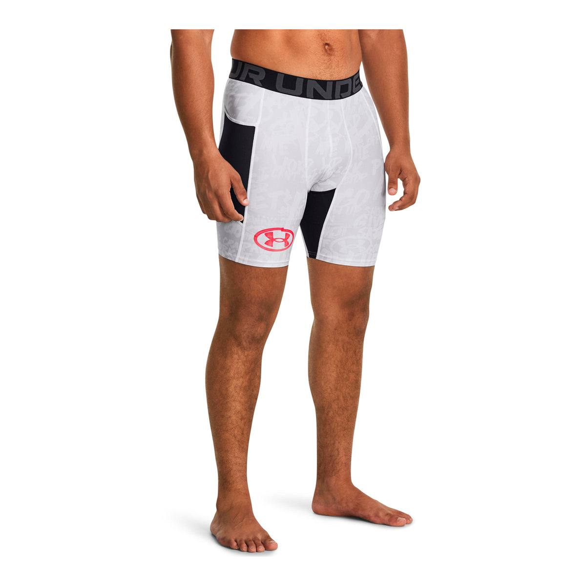 Shorts de compresión HeatGear Message para hombre Under Armour
