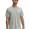 Polera manga corta Under Armour tech vent geotessa verde para hombre