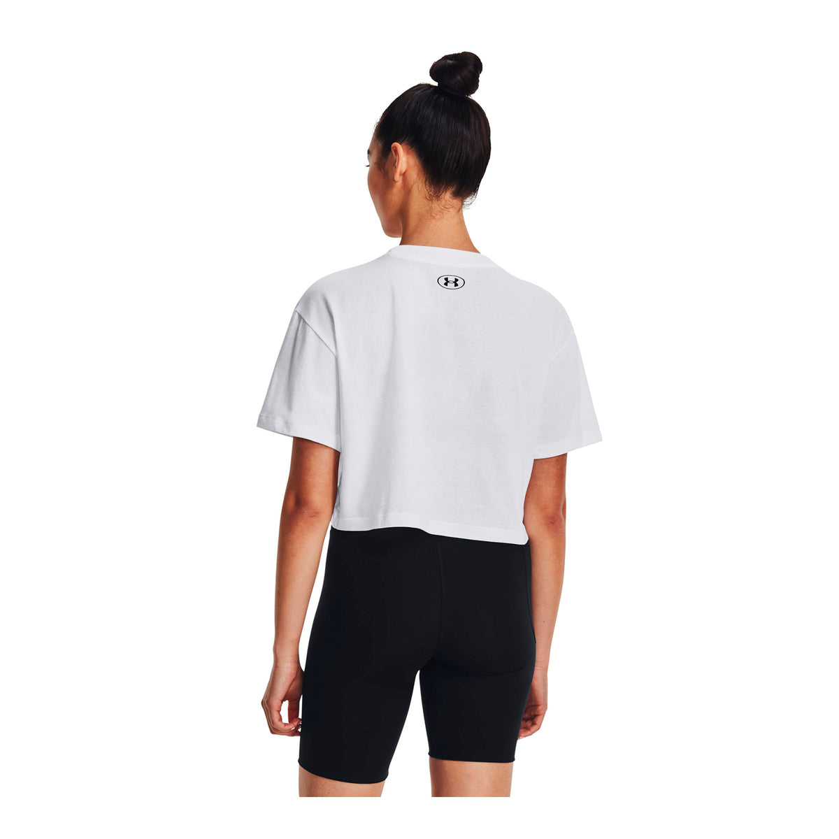 Polera manga corta Crop Sportstyle para mujer Under Armour