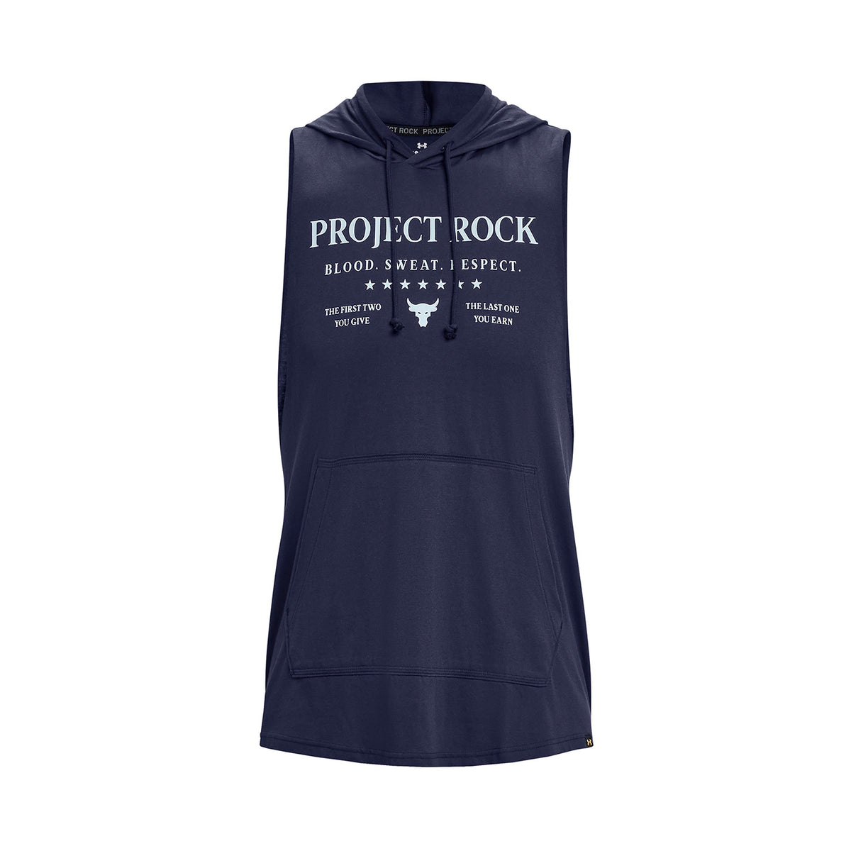 Polerón sin mangas Project Rock para hombre Under Armour