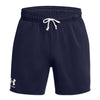 Shorts Under Armour Rival terry azul marino para hombre