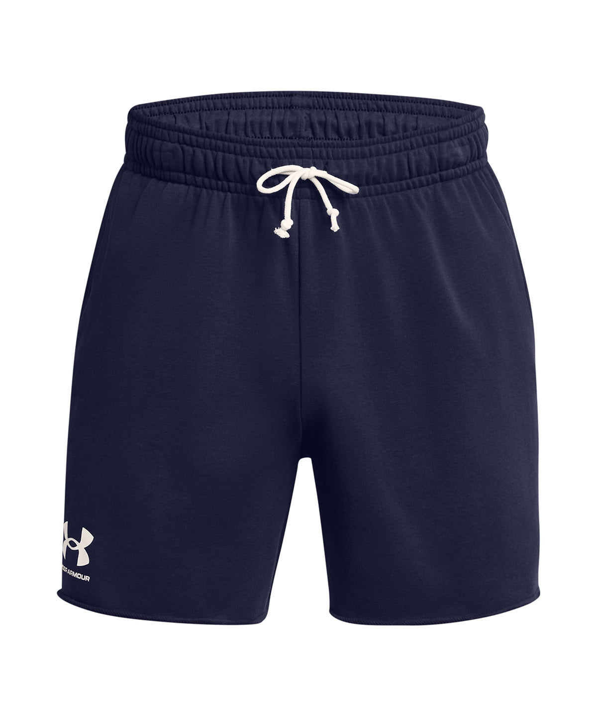 Shorts Under Armour Rival terry azul marino para hombre
