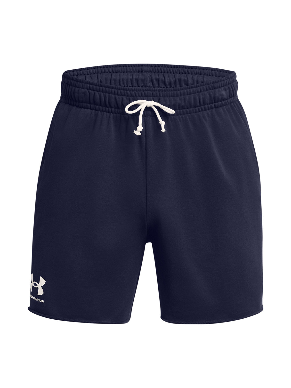 Shorts Under Armour Rival terry azul marino para hombre
