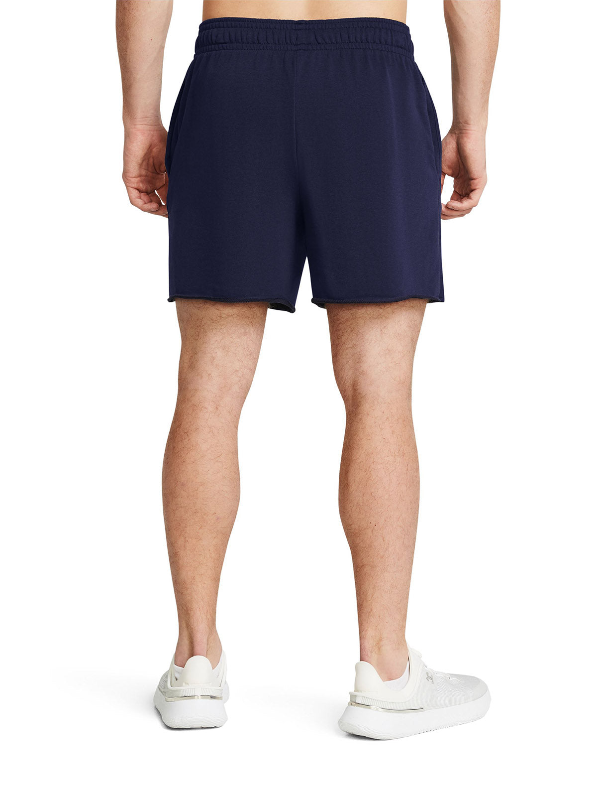 Shorts Under Armour Rival terry azul marino para hombre