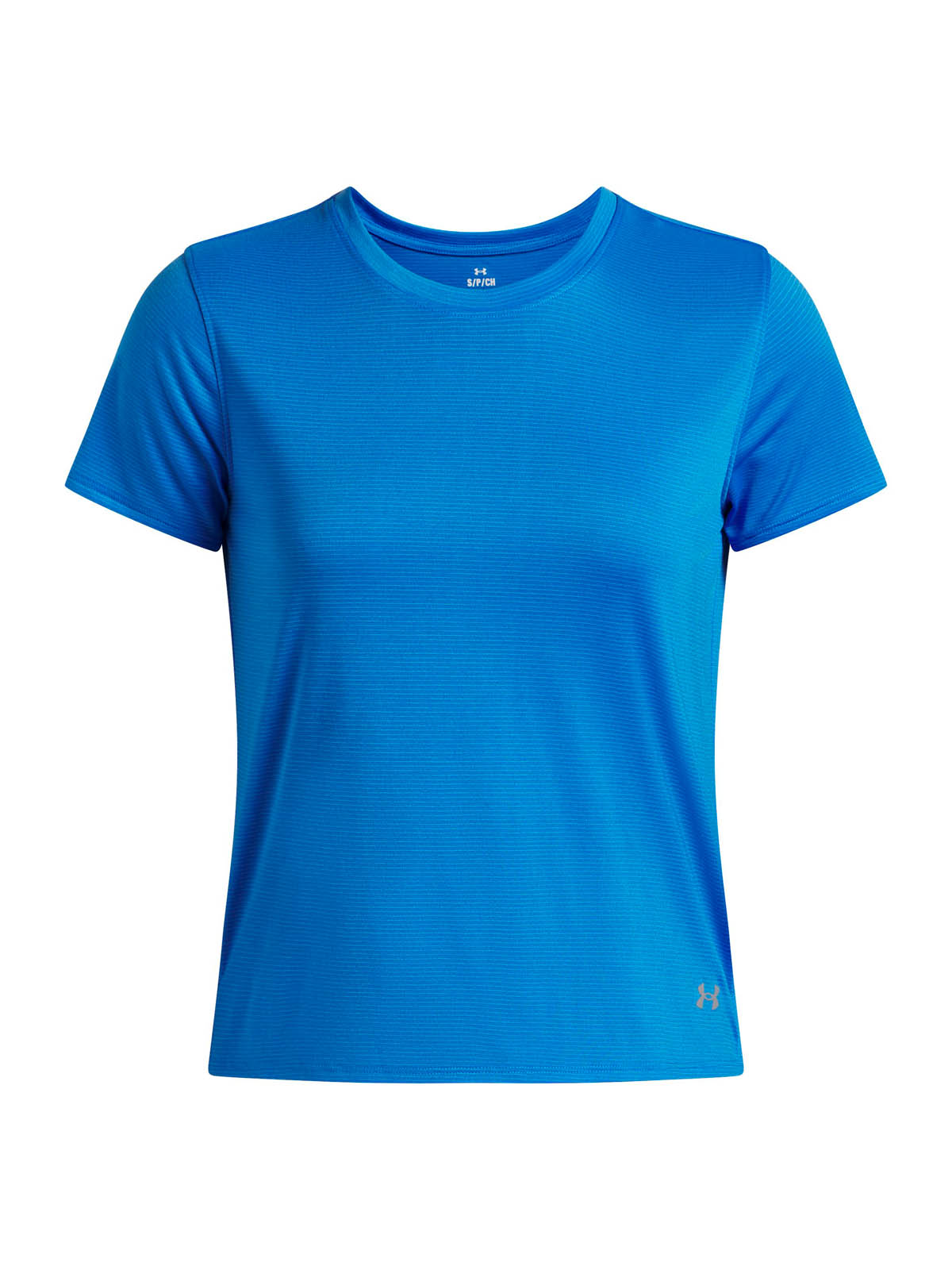 Polera Manga Corta Running para Mujer Launch Azul Under Armour