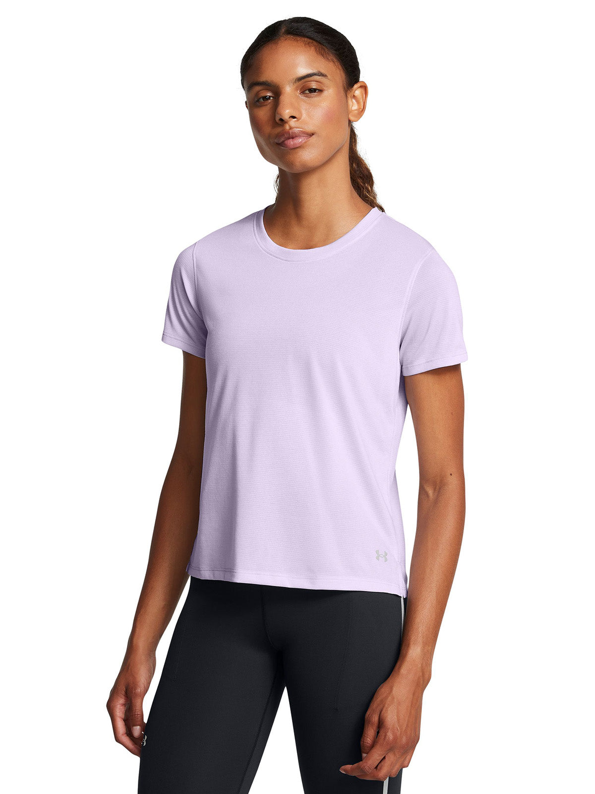 Polera manga corta UA Launch para mujer