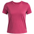 Polera Manga Corta Running para Mujer Launch Rojo Under Armour