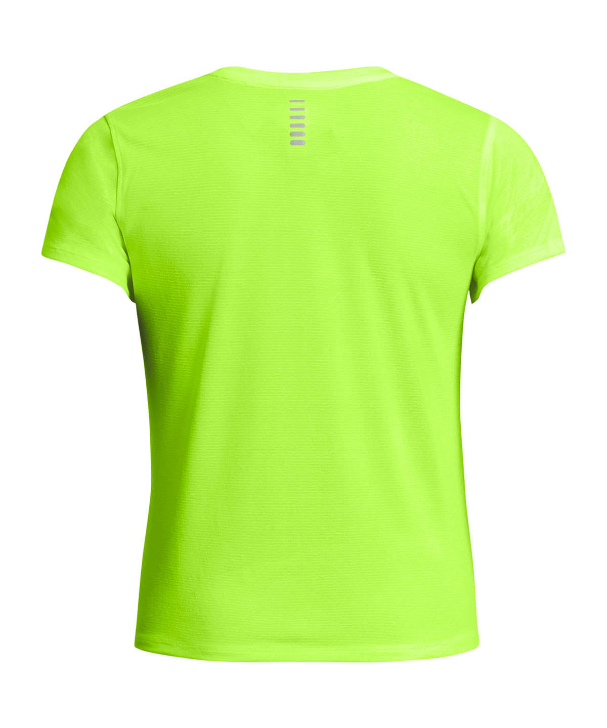 Polera manga corta Under Armour launch amarillo para mujer