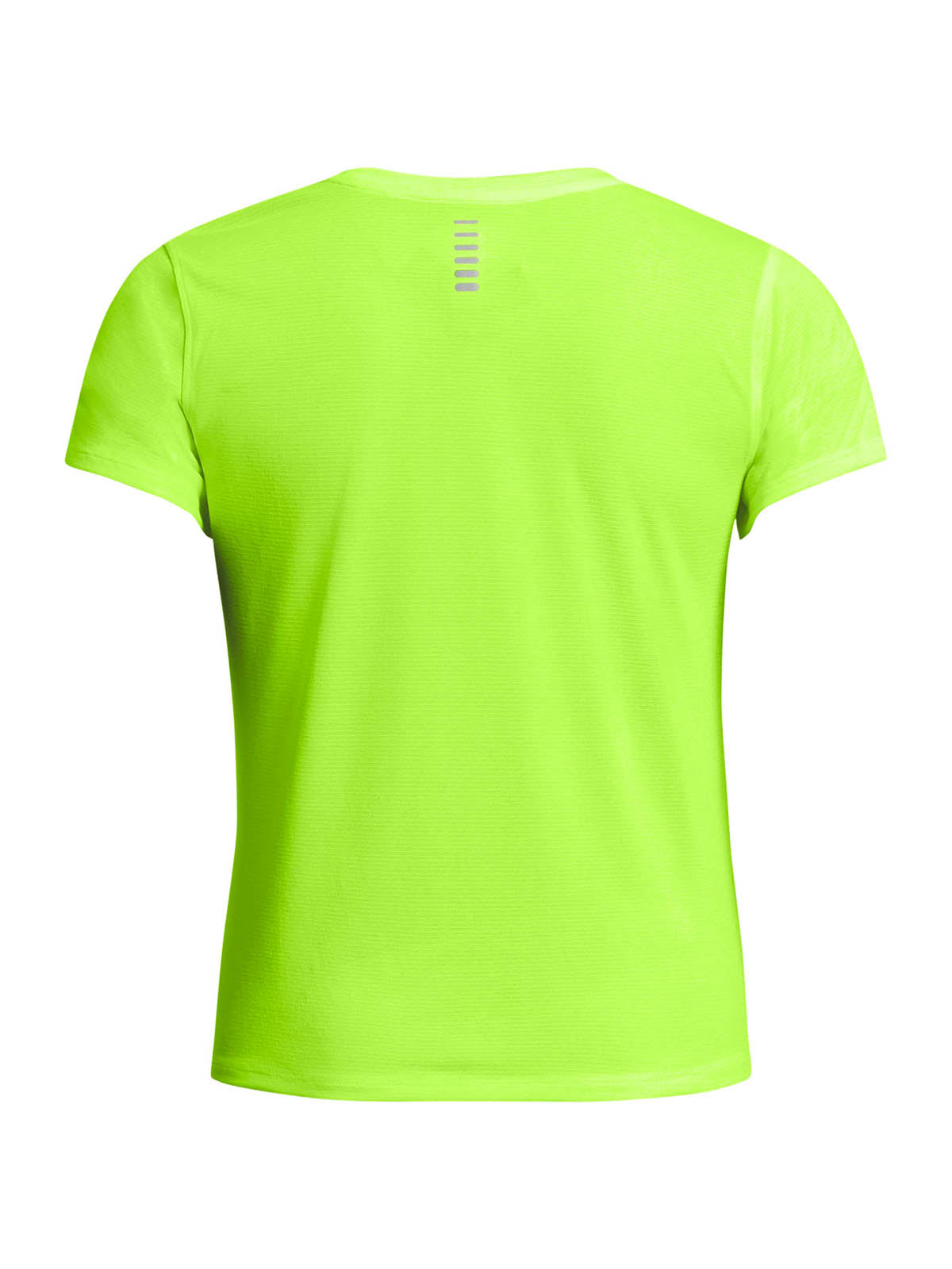 Polera manga corta Under Armour launch amarillo para mujer