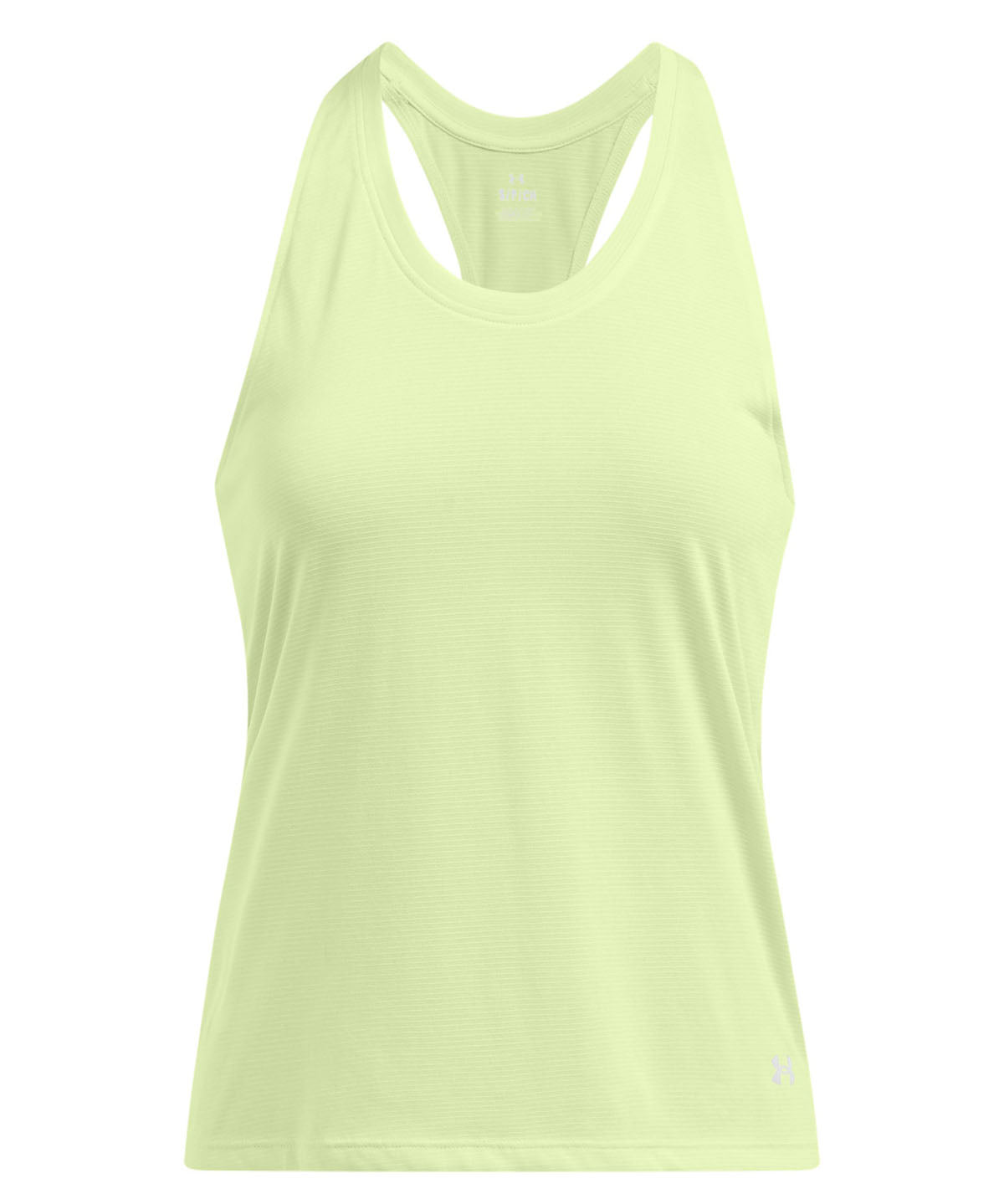 Polera sin mangas Launch UA para mujer