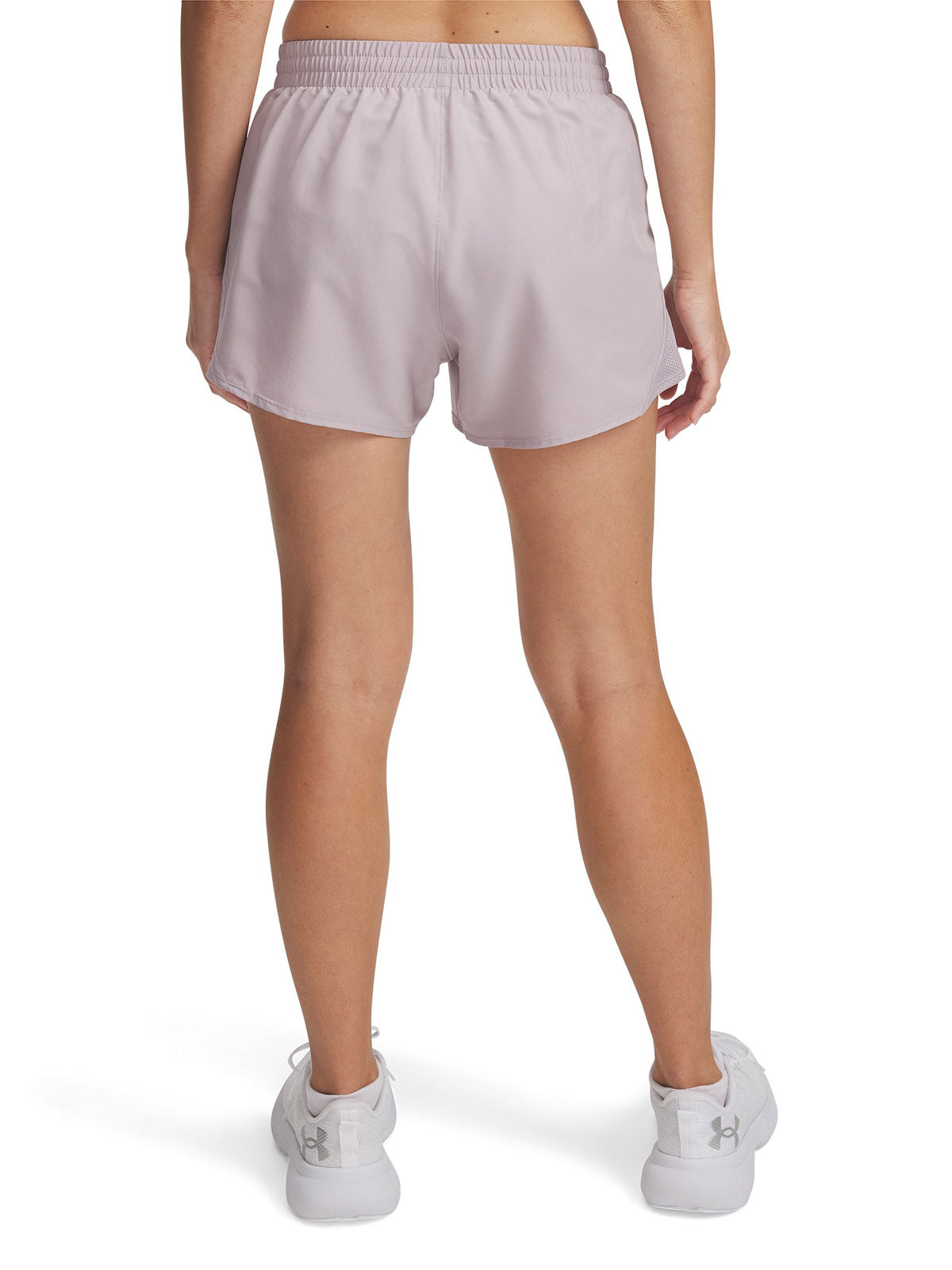 Shorts Under Armour fly-by gris para mujer