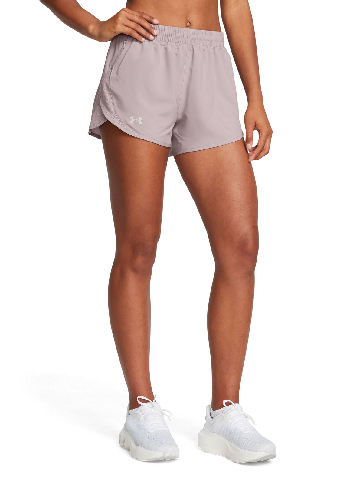 Shorts UA Fly-By de 3" para mujer