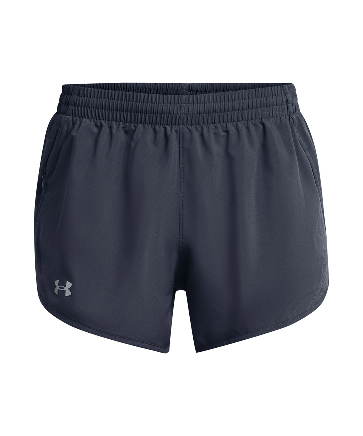 Shorts Under Armour fly-by gris para mujer