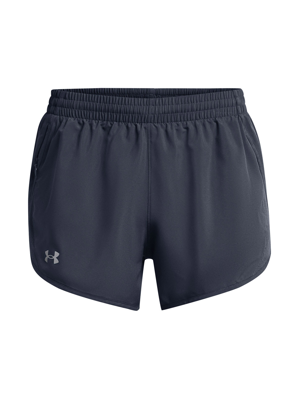Shorts Under Armour fly-by gris para mujer