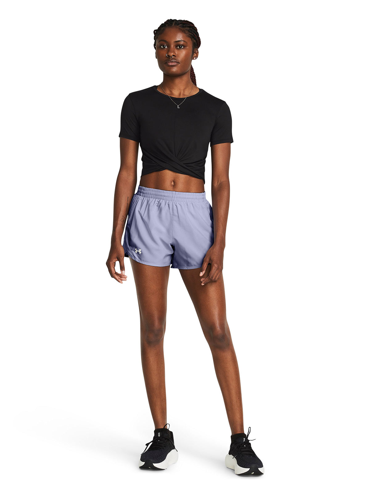 Shorts  UA Fly-By de 3" para mujer