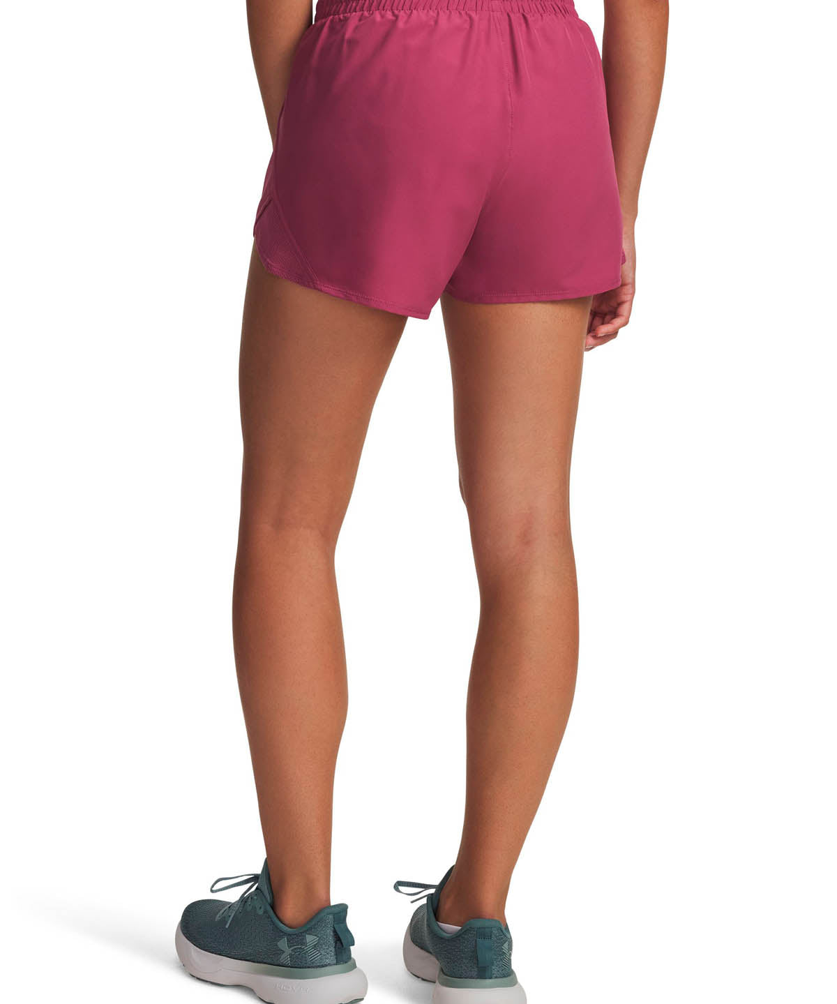 Short Running para mujer UA Fly-By 3" rojo Under Armour