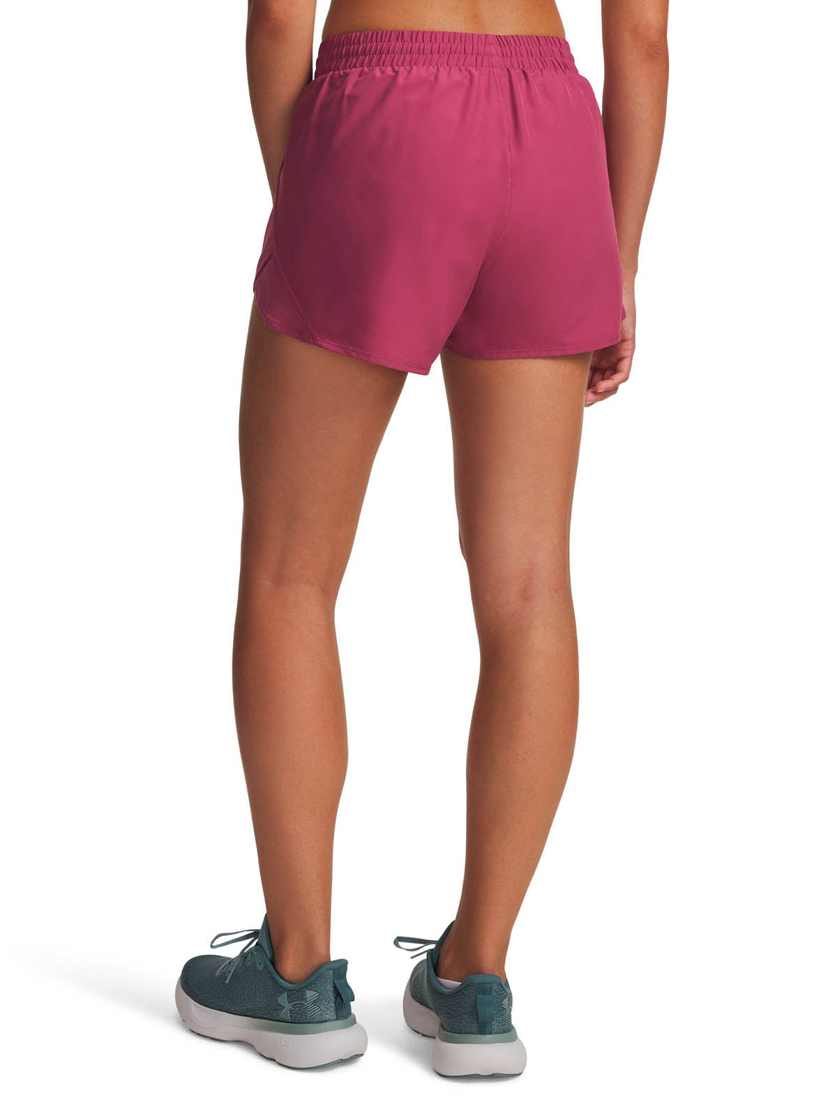 Short Running para mujer UA Fly-By 3" rojo Under Armour