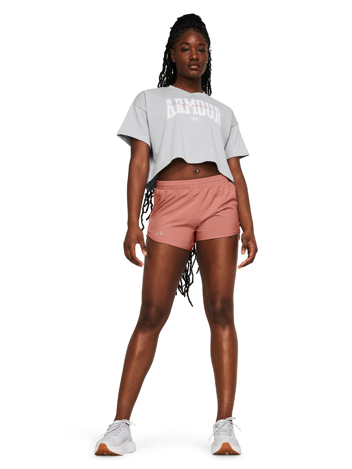 Shorts  UA Fly-By de 3" para mujer