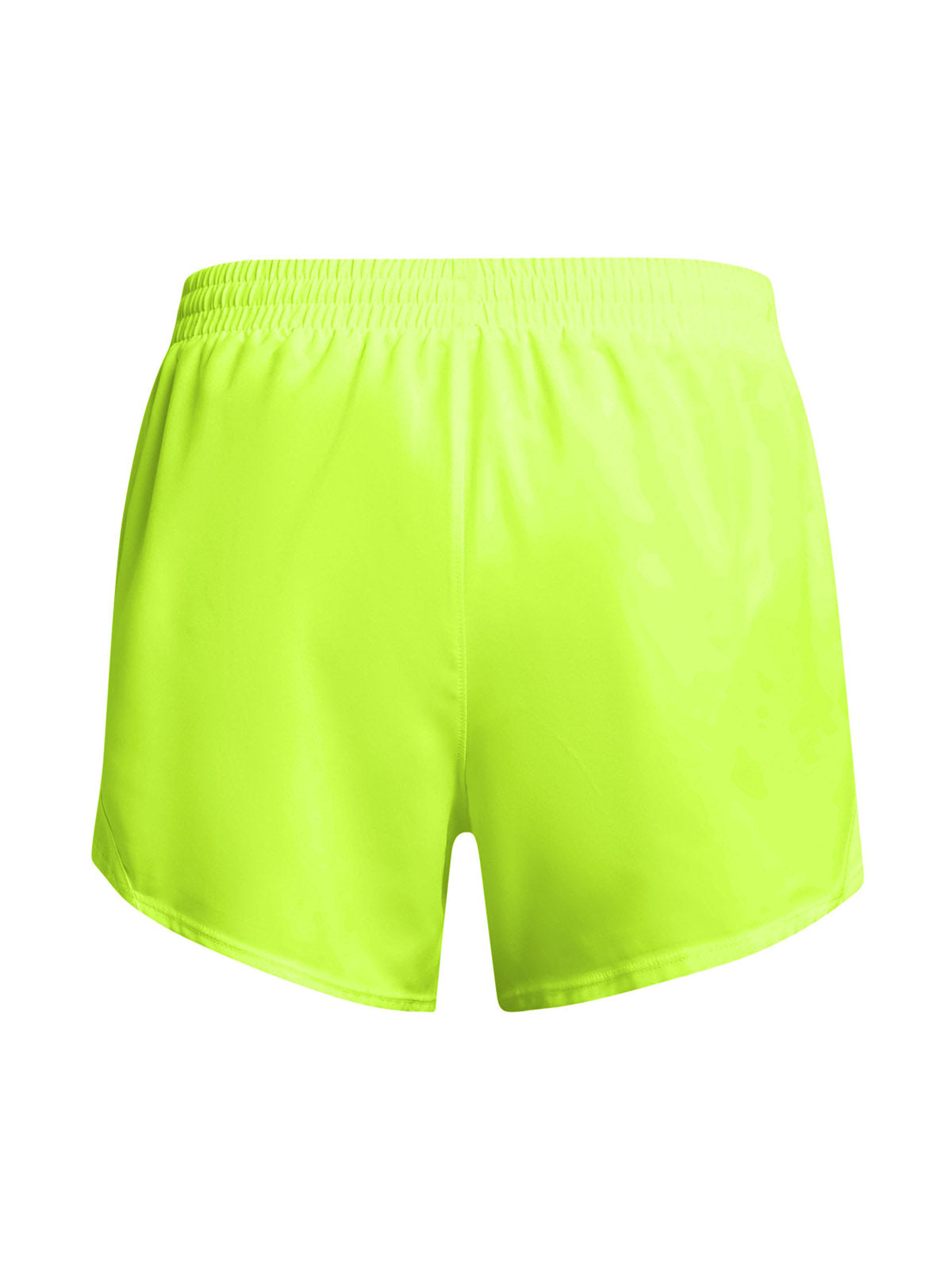 Shorts Under Armour fly-by amarillo para mujer