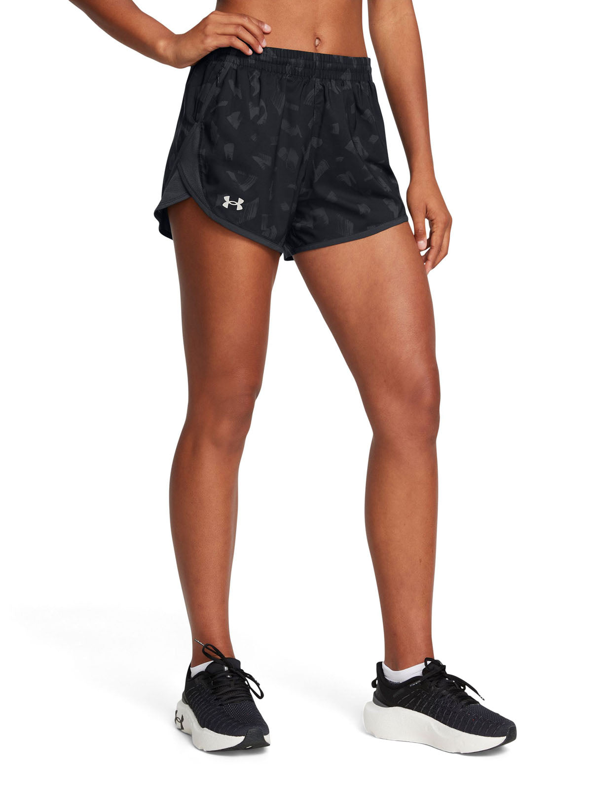Shorts UA Fly-By de 3" para mujer