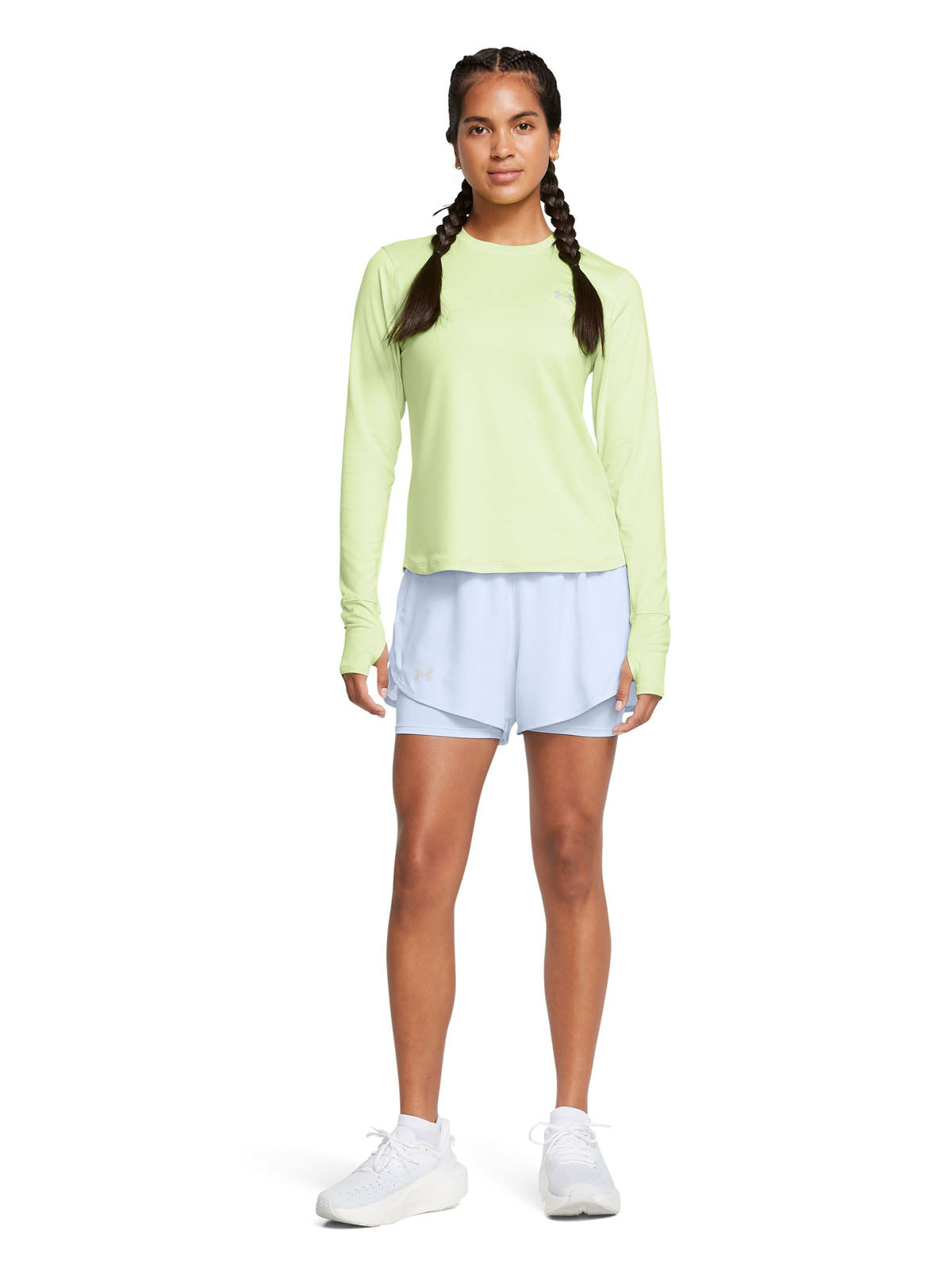 Shorts UA Fly-By 2 en 1 para mujer