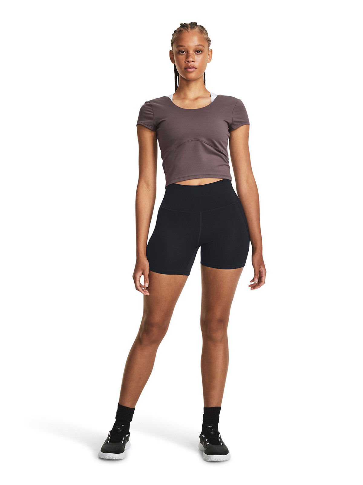 Shorts UA Meridian Middy para mujer