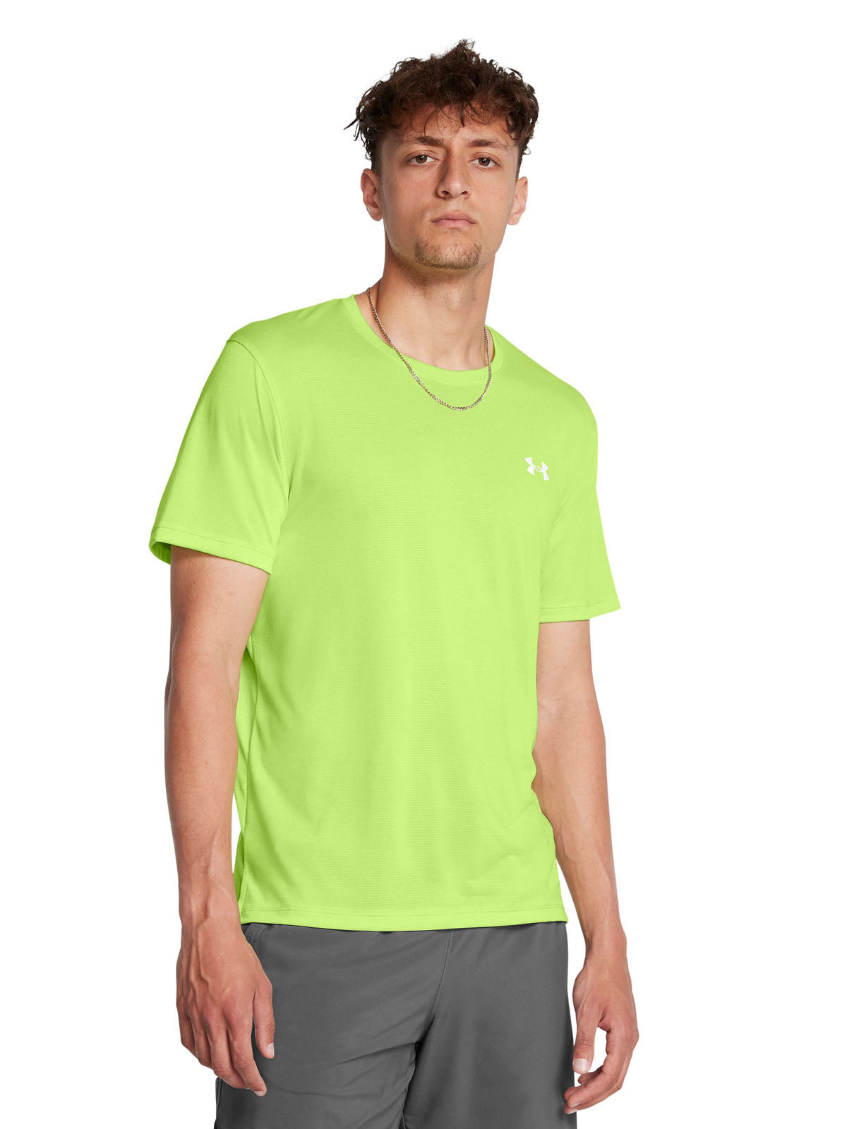 Polera manga corta UA Launch para hombre