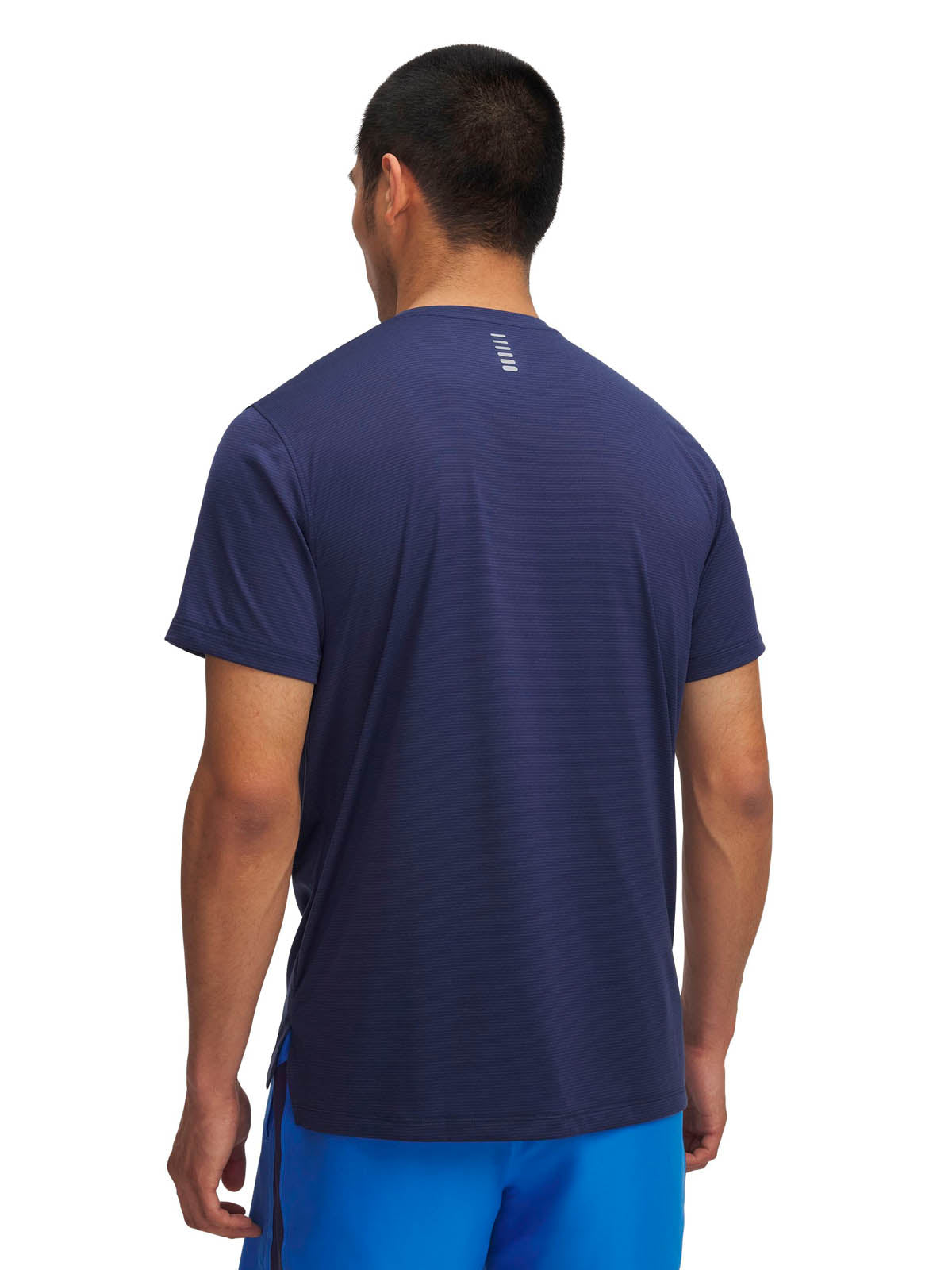 Polera Manga Corta Running para Hombre Launch Azul Under Armour