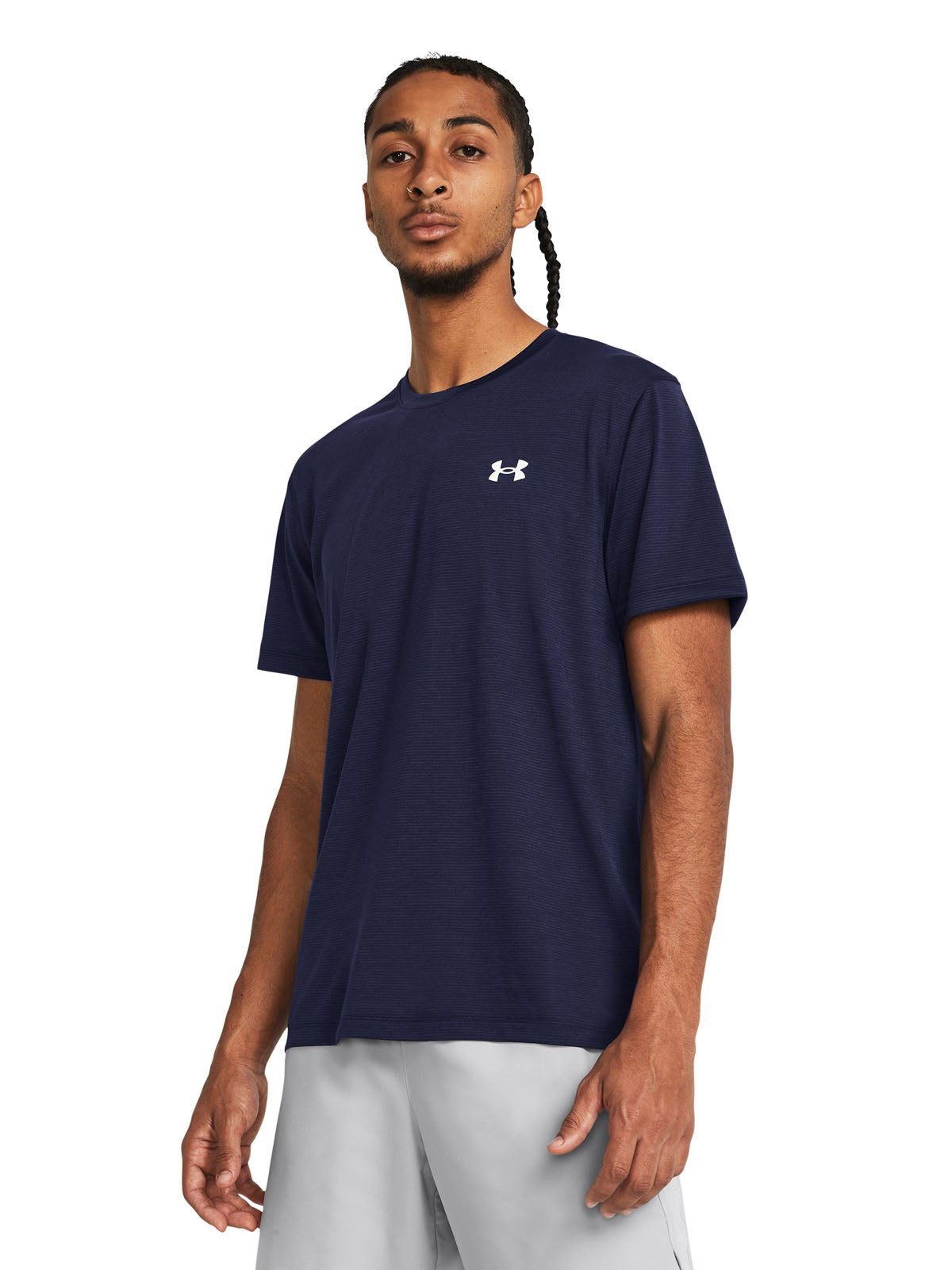 Polera manga corta UA Launch para hombre