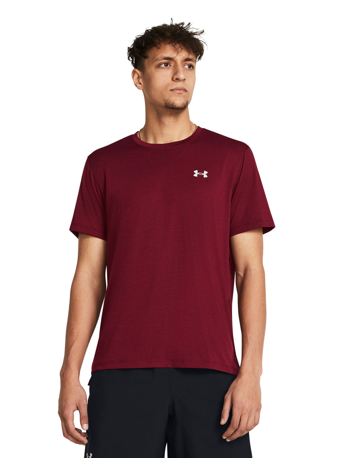 Polera manga corta UA Launch para hombre