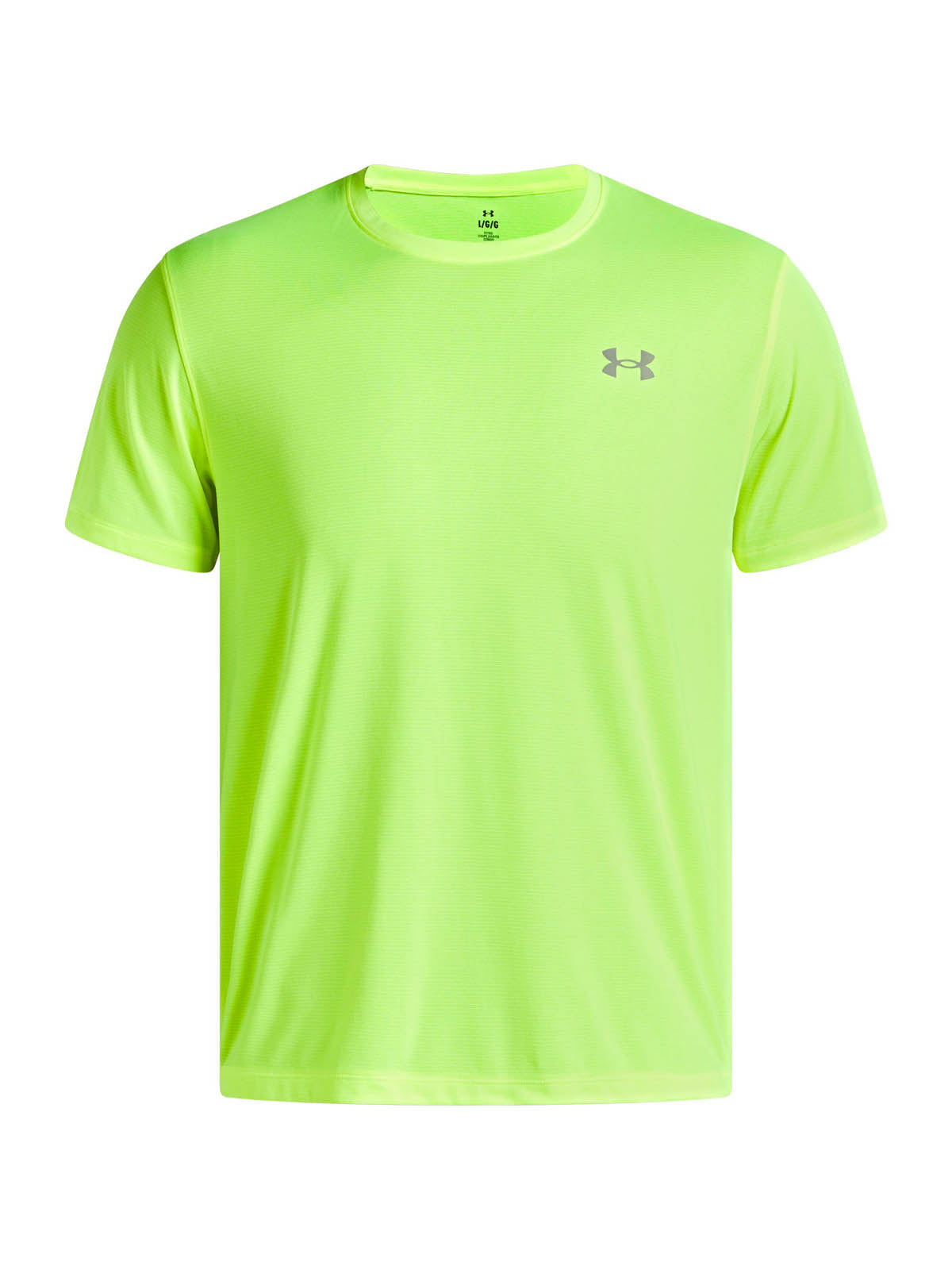 Polera Manga Corta Running para Hombre Launch Amarillo Under Armour