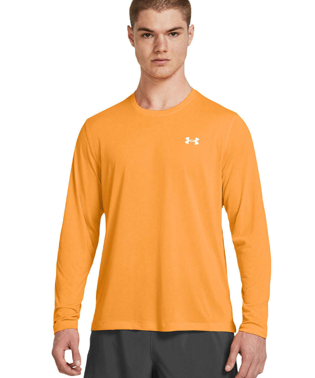 Polera manga larga UA Launch para hombre