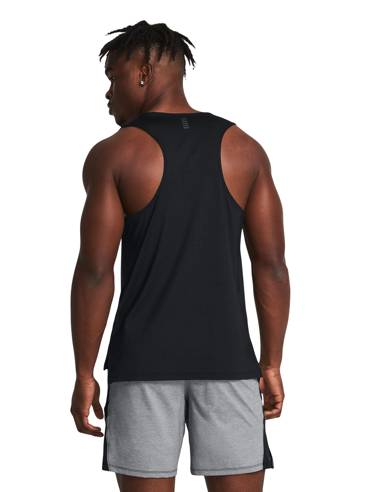 Polera sin mangas UA Launch Elite para hombre