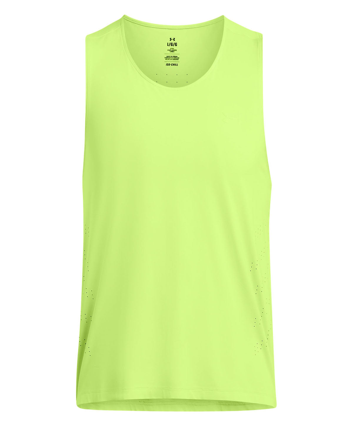 Polera sin mangas UA Launch Elite para hombre