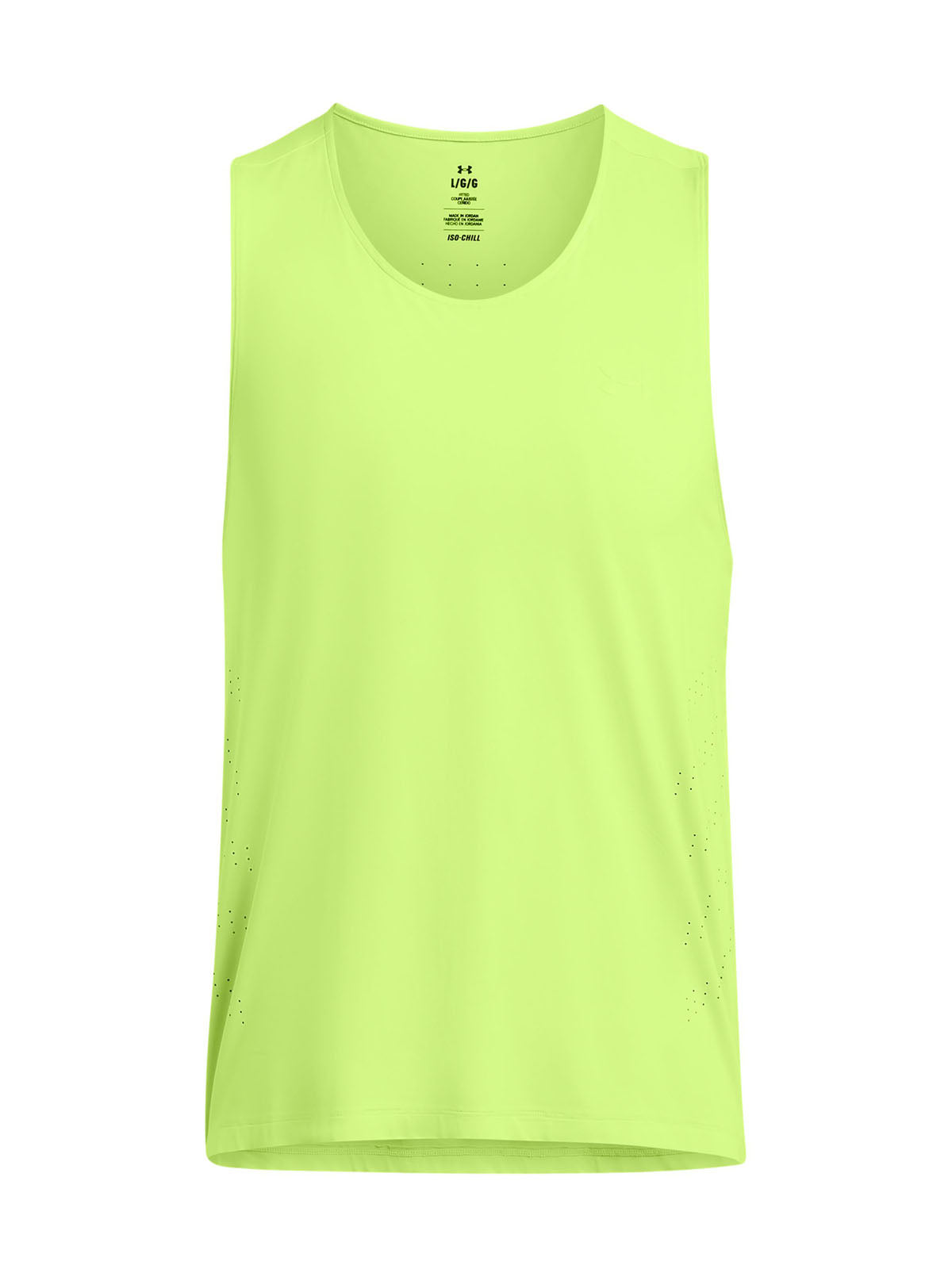 Polera sin mangas UA Launch Elite para hombre